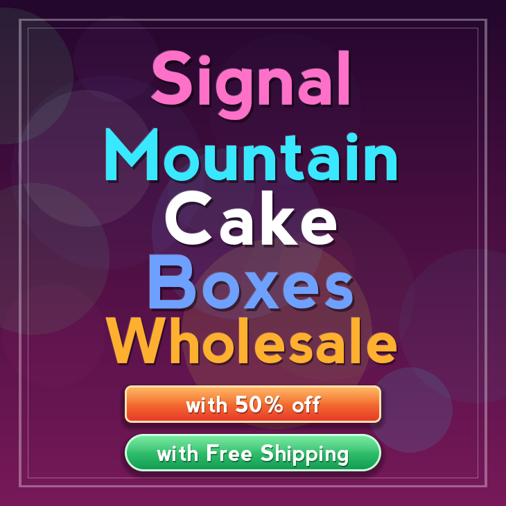Signal Mountain cake boxes