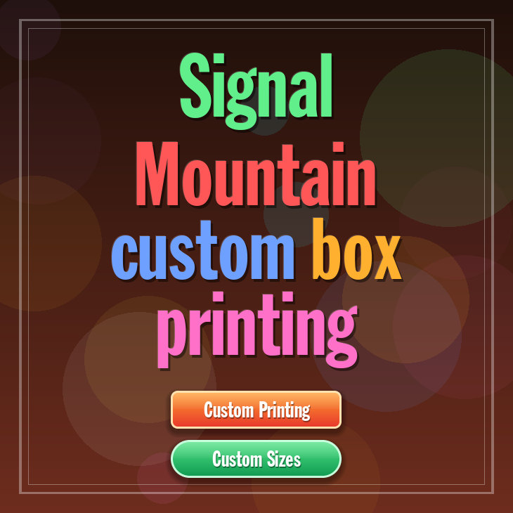 Signal Mountain custom box printing