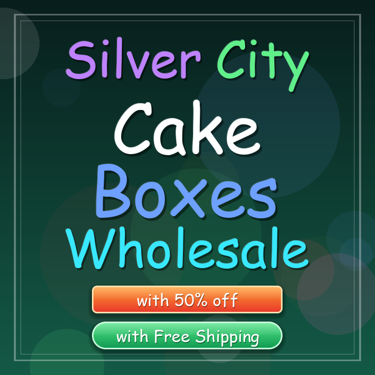 Silver City cake boxes