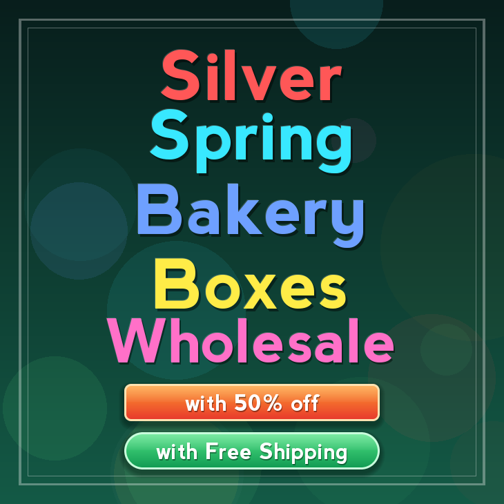 Silver Spring bakery boxes