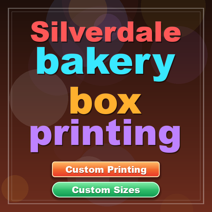 Silverdale bakery box printing