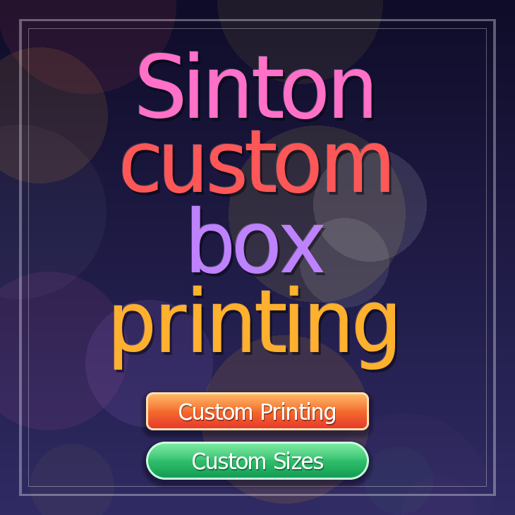 Sinton custom box printing