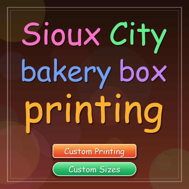 Sioux City bakery box printing