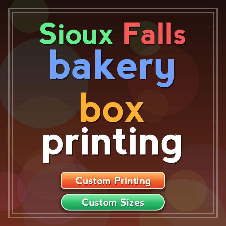 Sioux Falls bakery box printing