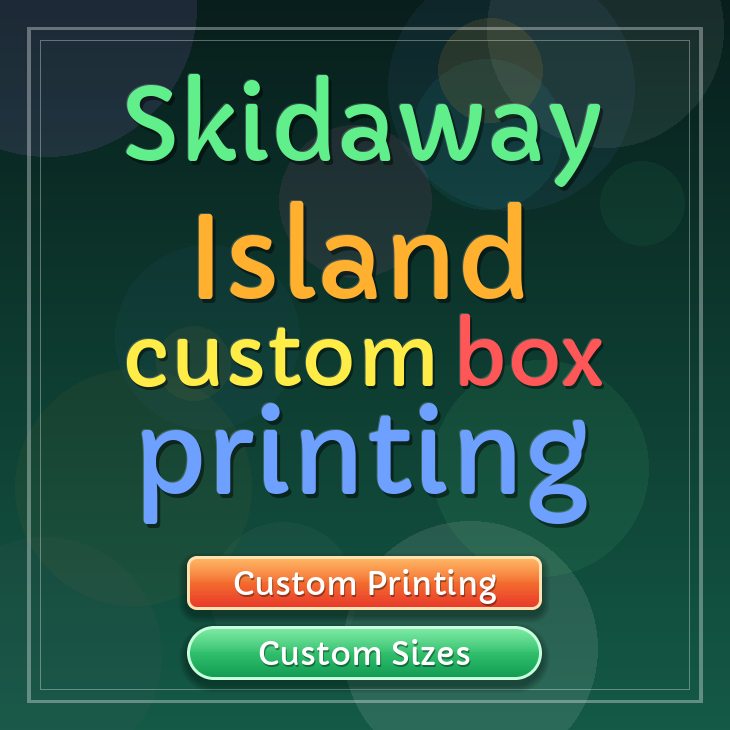 Skidaway Island custom box printing
