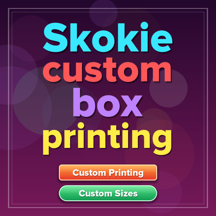 Skokie custom box printing