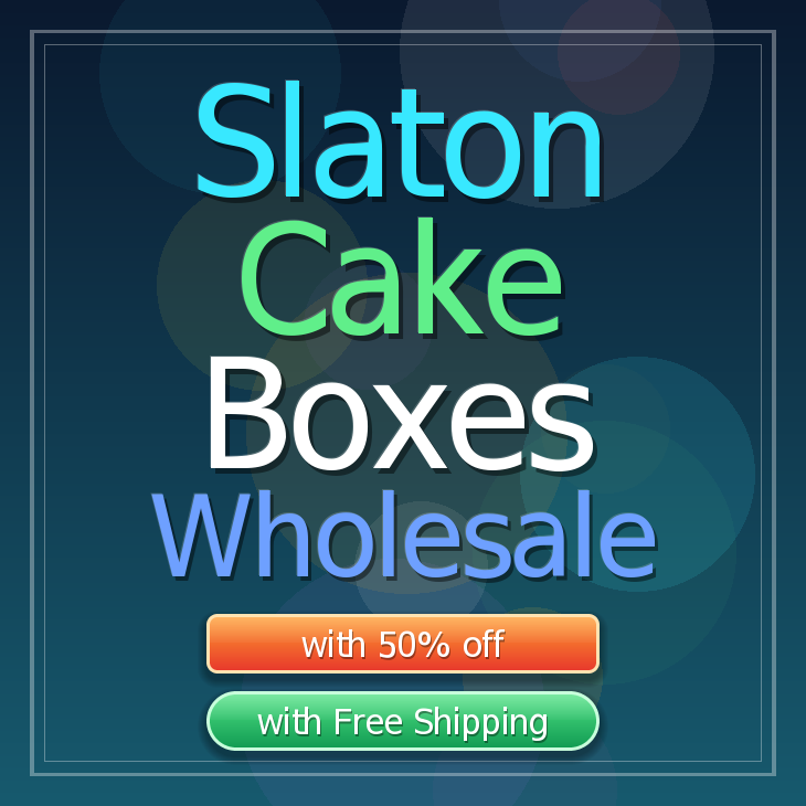 Slaton cake boxes