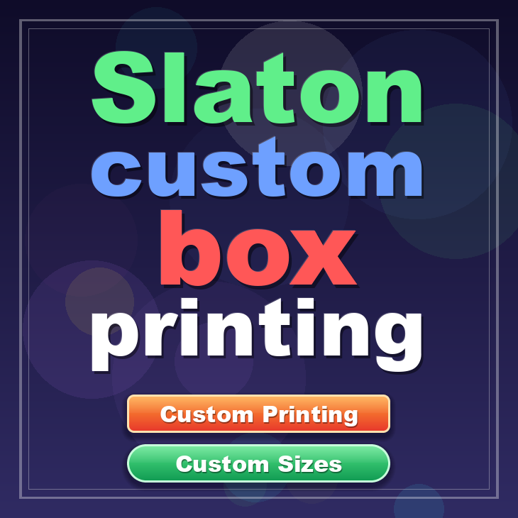 Slaton custom box printing