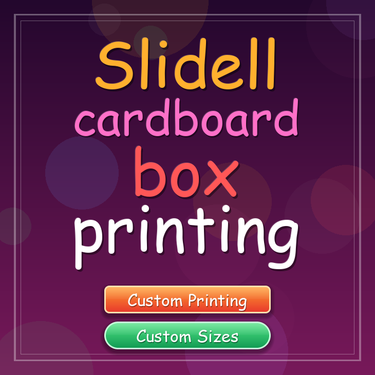 Slidell cardboard box printing