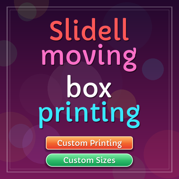 Slidell moving box printing