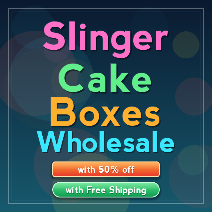 Slinger cake boxes