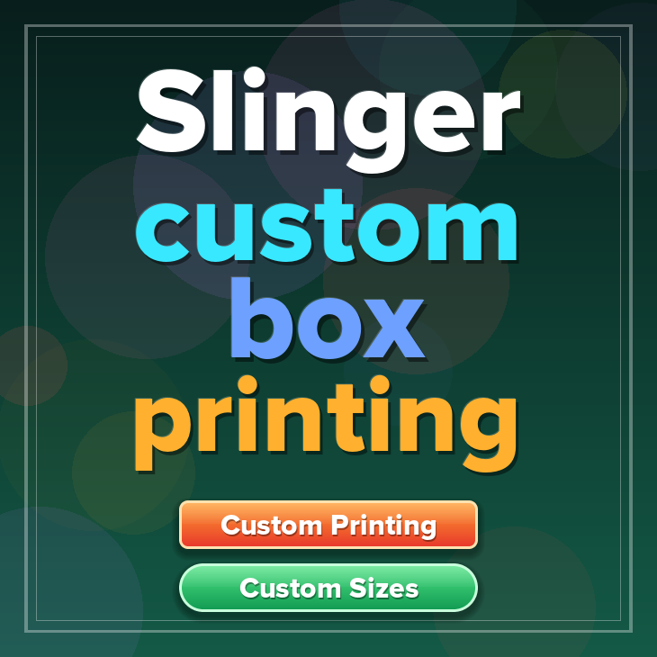 Slinger custom box printing
