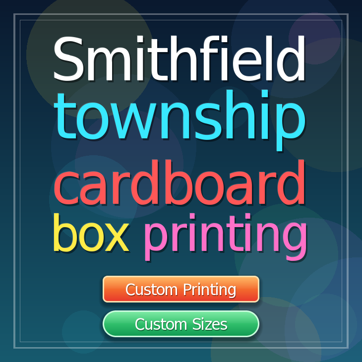 Smithfield township cardboard box printing
