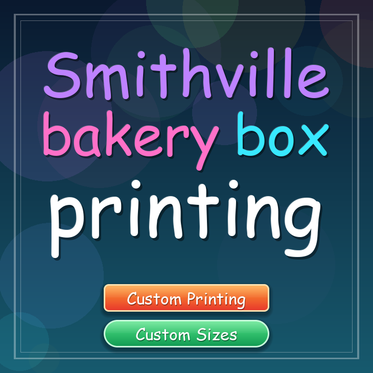 Smithville bakery box printing