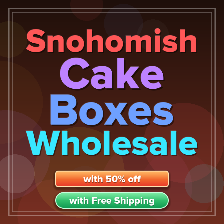 Snohomish cake boxes