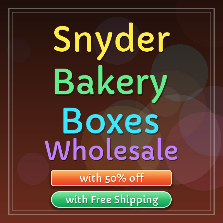 Snyder bakery boxes