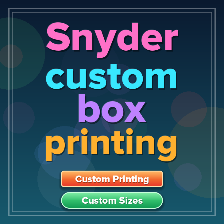 Snyder custom box printing