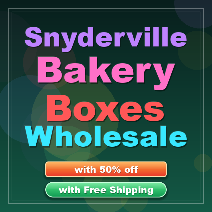 Snyderville bakery boxes