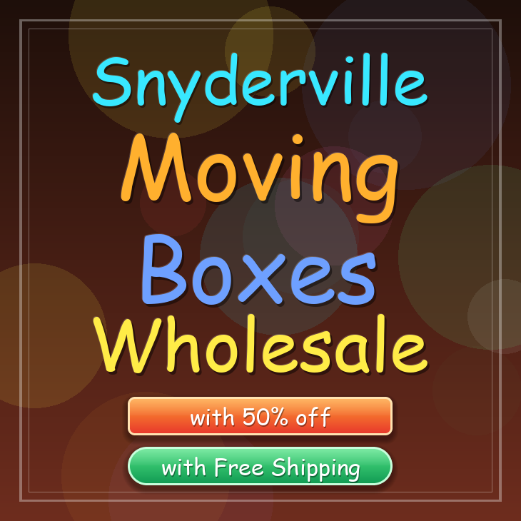 Snyderville moving boxes