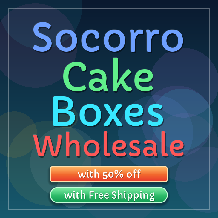 Socorro cake boxes