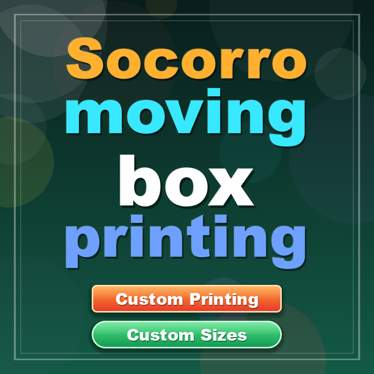 Socorro moving box printing