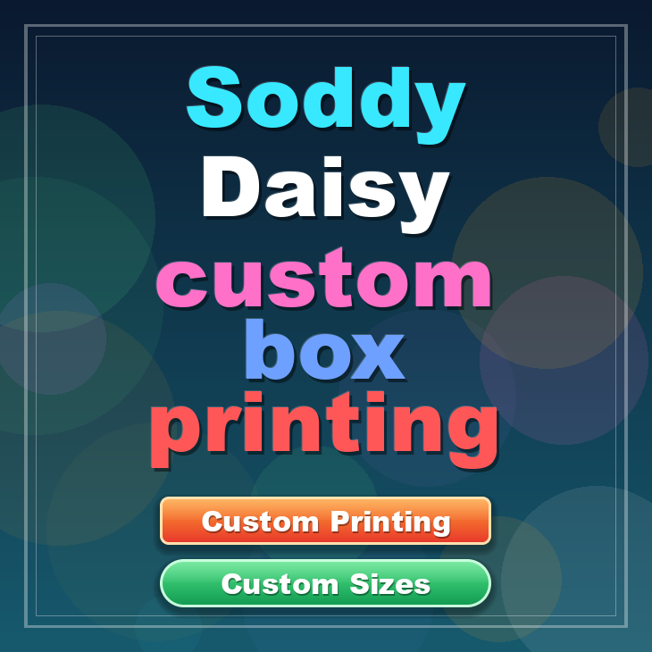 Soddy Daisy custom box printing