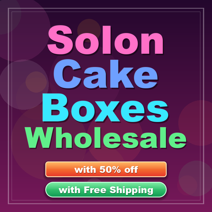 Solon cake boxes