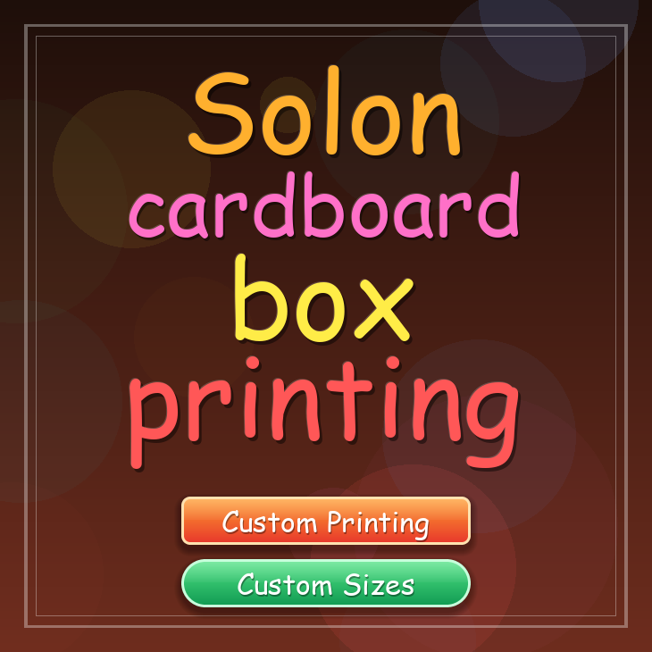 Solon cardboard box printing