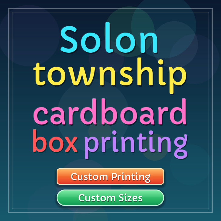 Solon township cardboard box printing