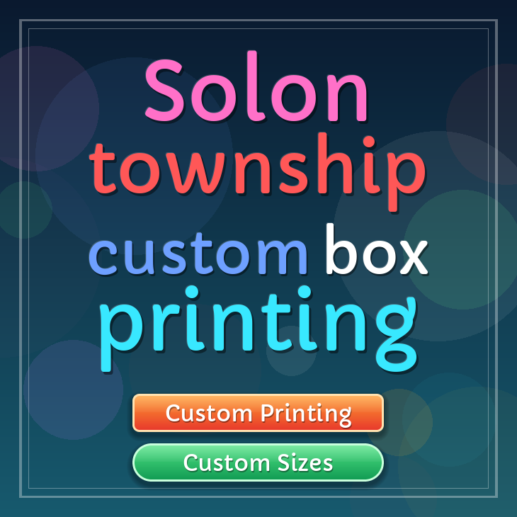 Solon township custom box printing
