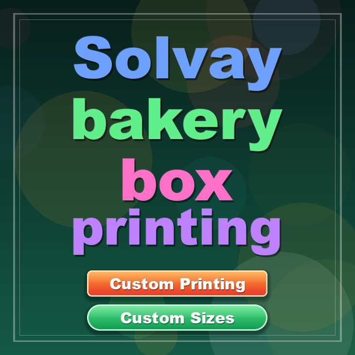 Solvay bakery box printing