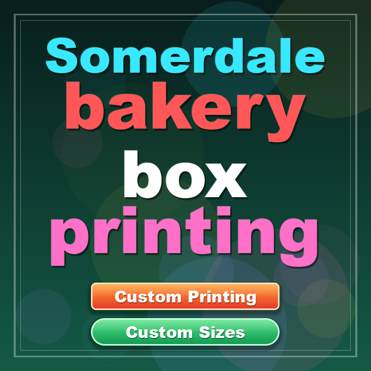 Somerdale bakery box printing
