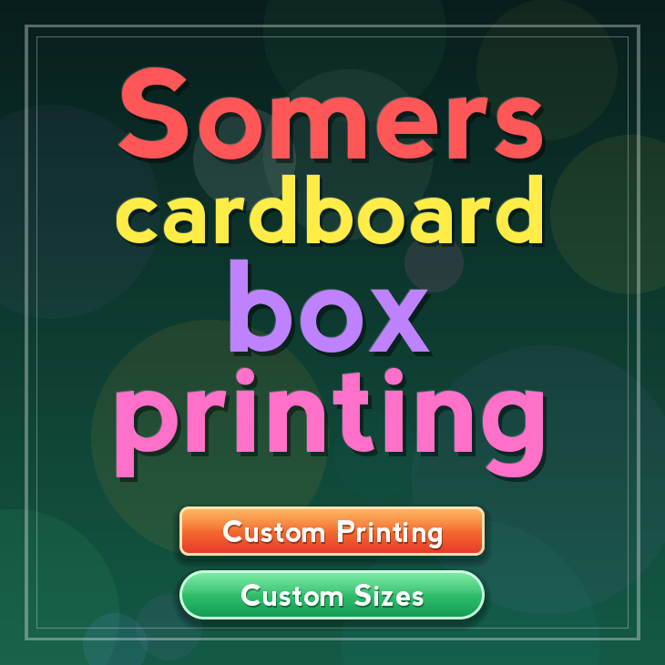 Somers cardboard box printing