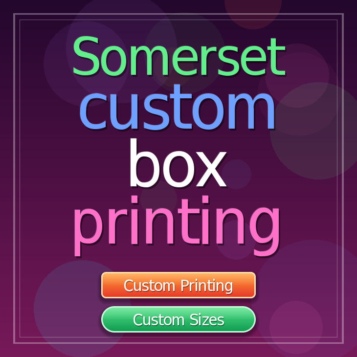 Somerset custom box printing