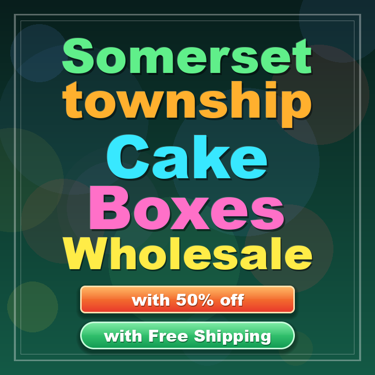 Somerset Township cake boxes