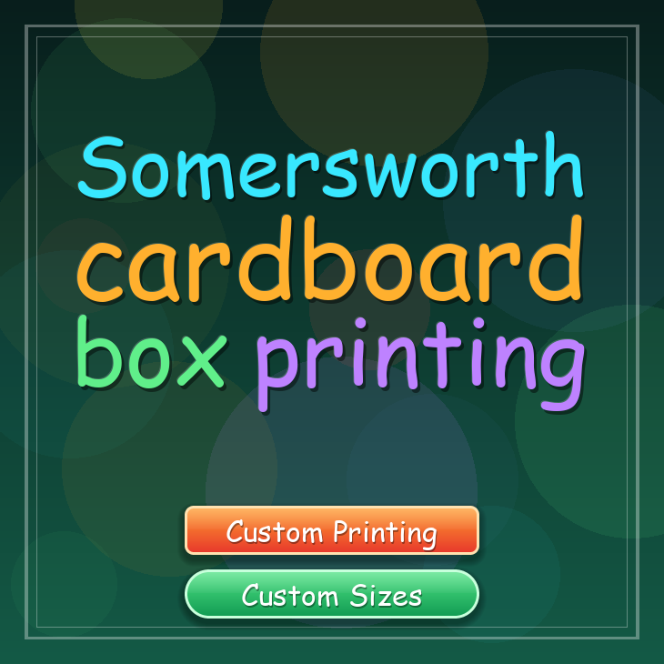 Somersworth cardboard box printing
