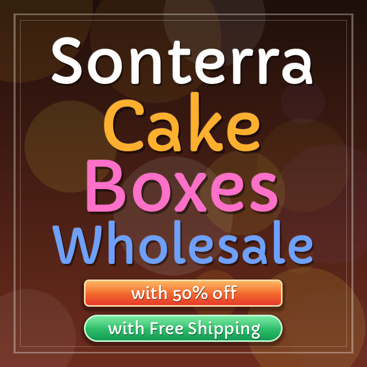 Sonterra cake boxes