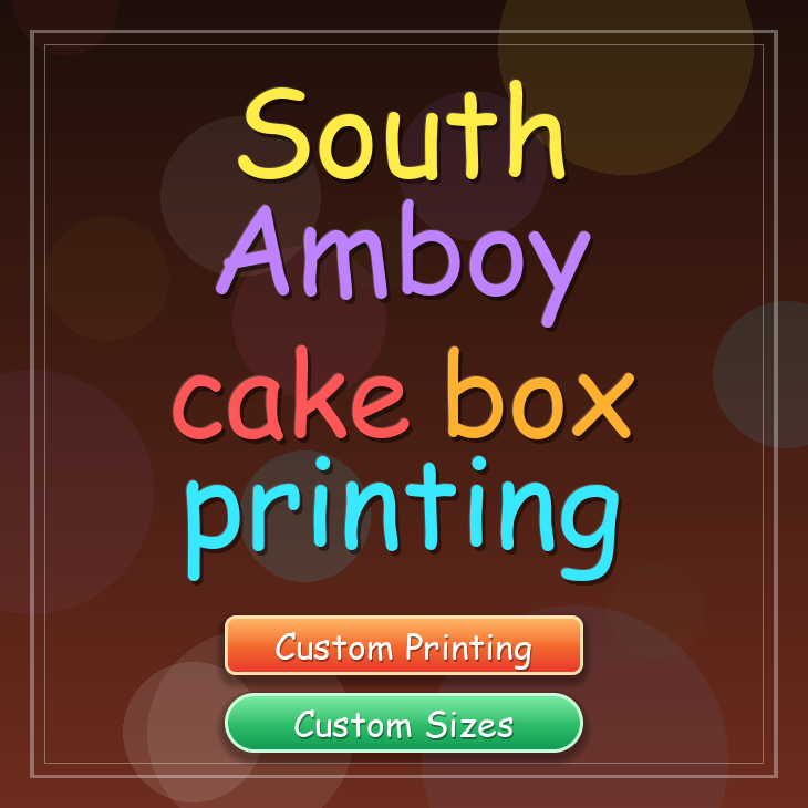 South Amboy cake box printing