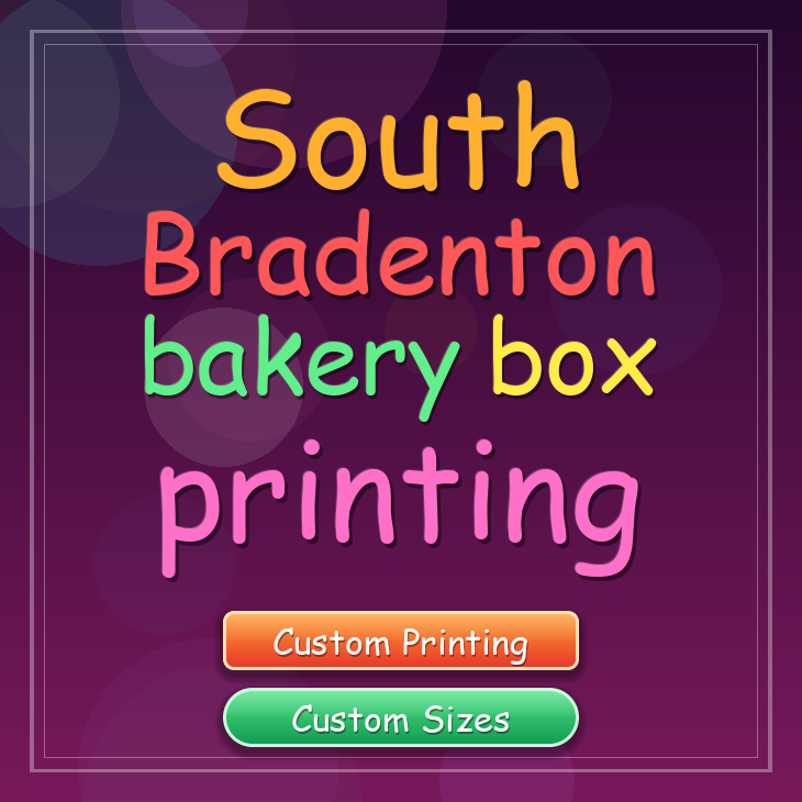 South Bradenton bakery box printing