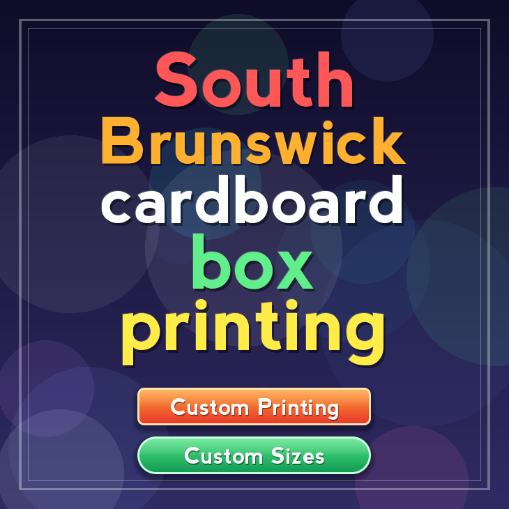 South Brunswick cardboard box printing