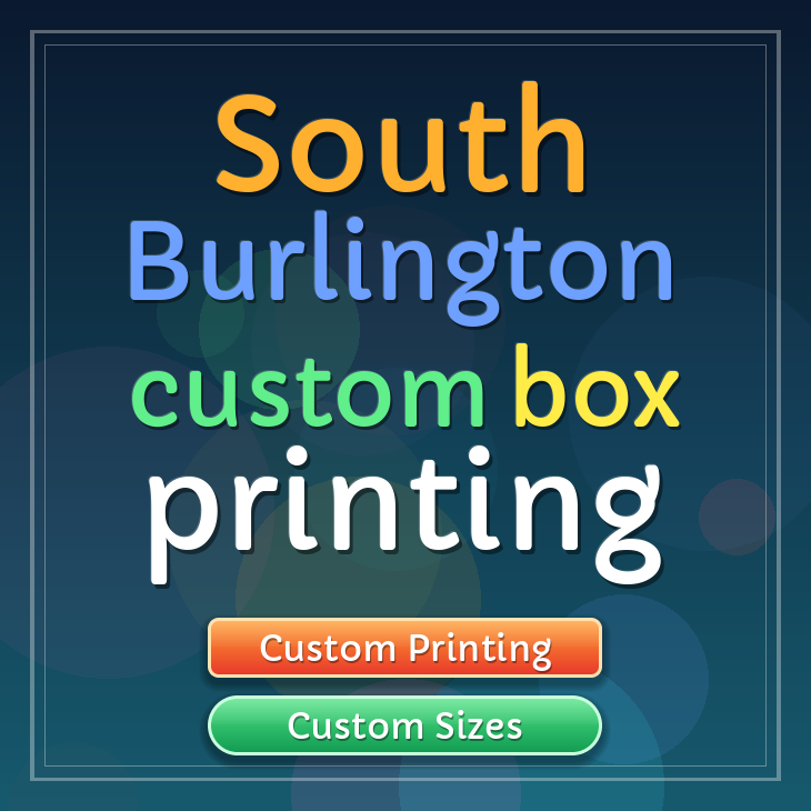 South Burlington custom box printing