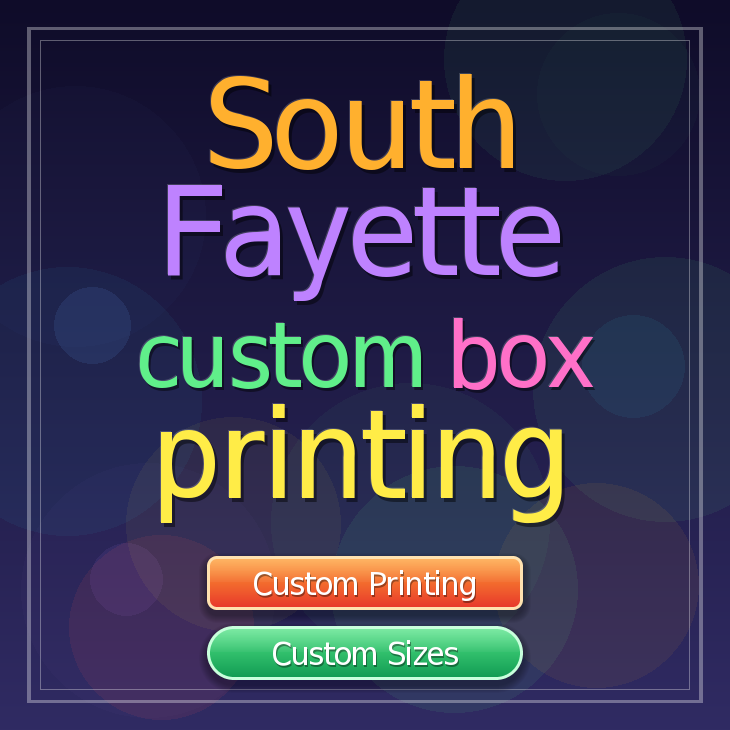 South Fayette custom box printing