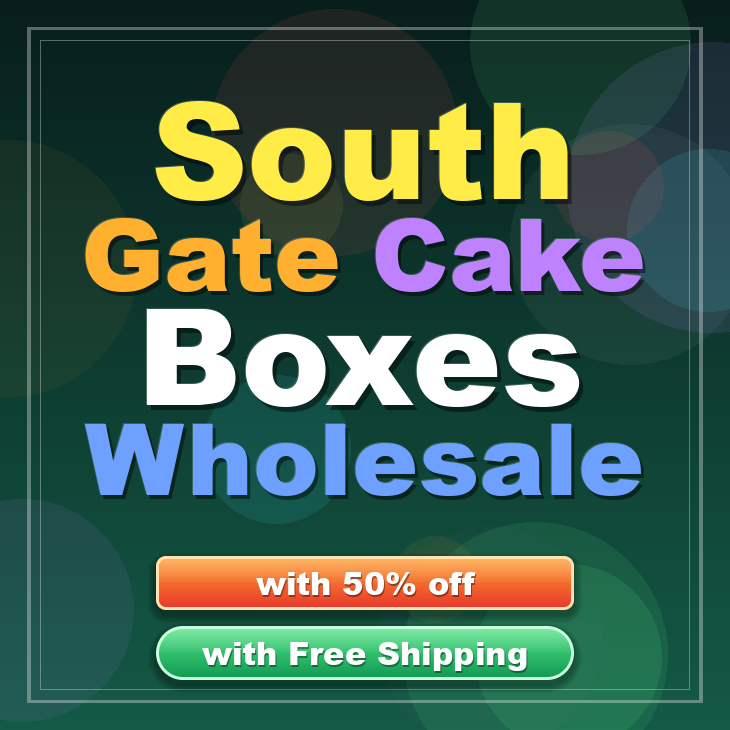 South Gate cake boxes