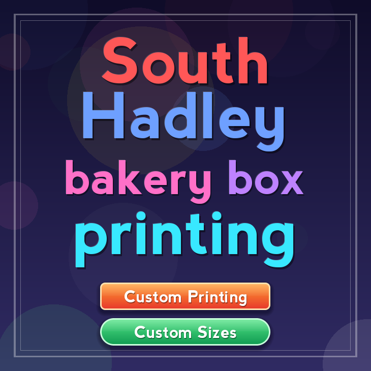 South Hadley bakery box printing