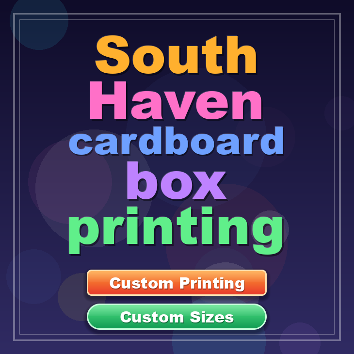 South Haven cardboard box printing