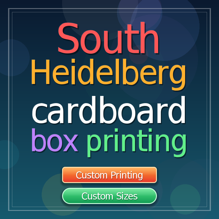 South Heidelberg cardboard box printing