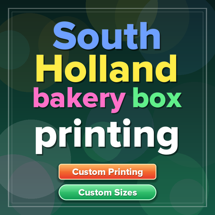 South Holland bakery box printing