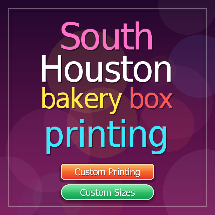 South Houston bakery box printing