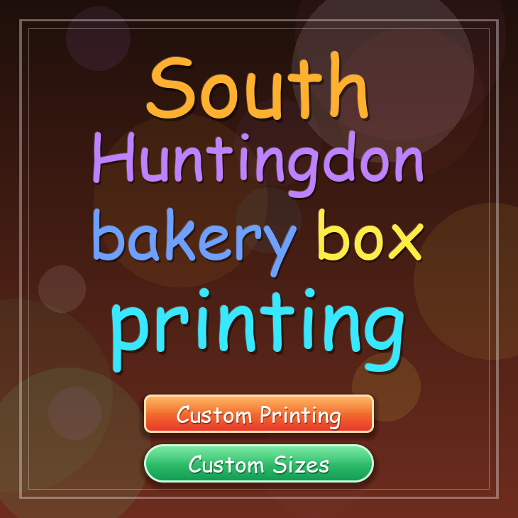 South Huntingdon bakery box printing