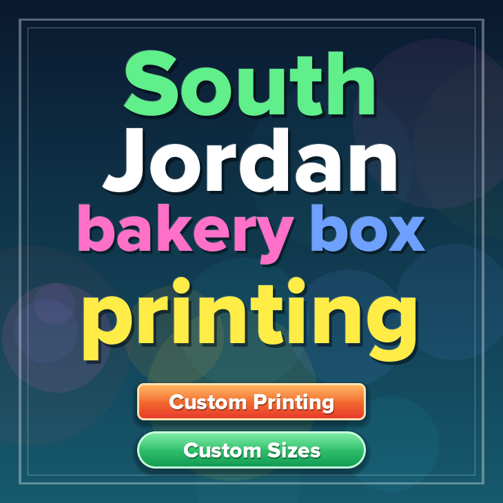 South Jordan bakery box printing